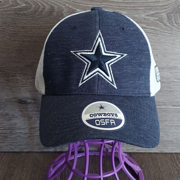 NEW NFL Dallas Cowboys Navy and White Cap - Picture 1 of 6